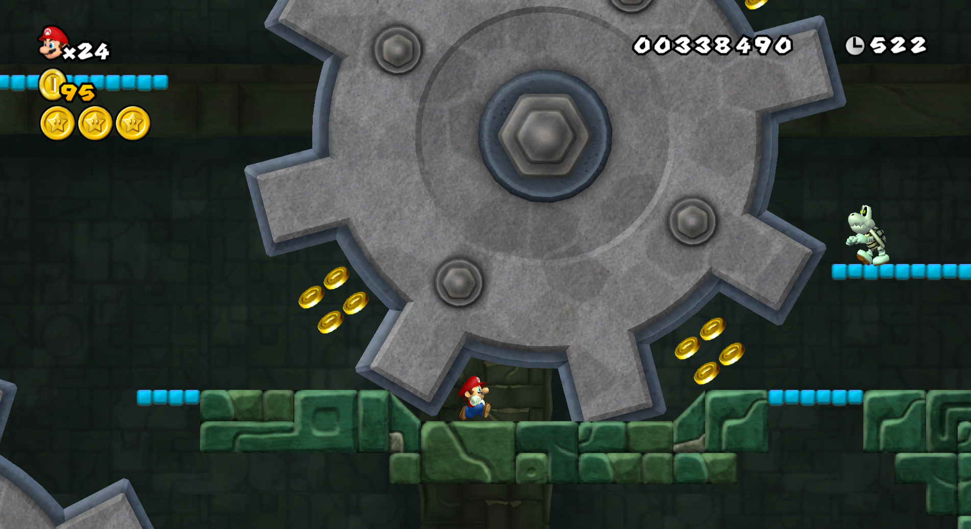A gameplay screenshot of one of my selfmade custom level